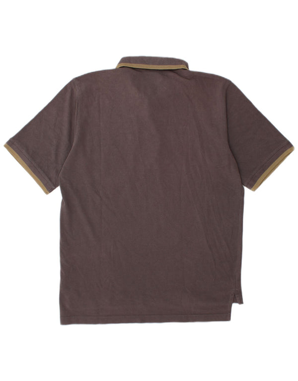 Мужская рубашка поло Adidas UK 40/42 Средне-серый хлопок