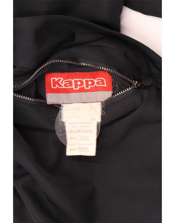 Мужская двусторонняя куртка Kappa UK 42 XL, черный полиэстер