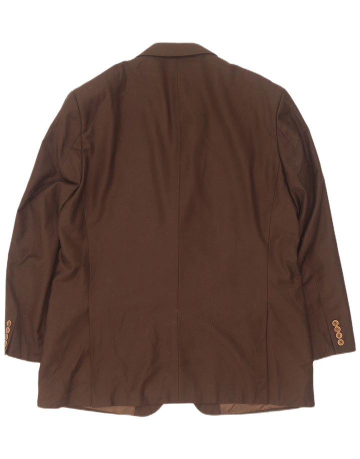 Мужской пиджак Pierre Cardin на 2 пуговицах IT 58 4XL коричневый