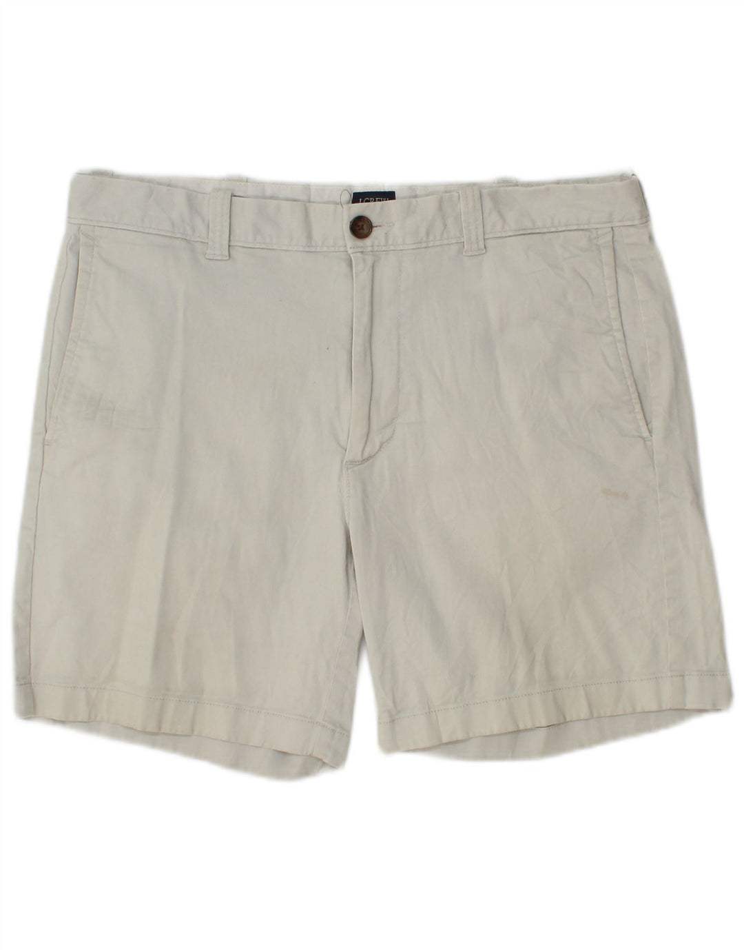 Мужские шорты чинос J. CREW W33, хлопок среднего серого цвета