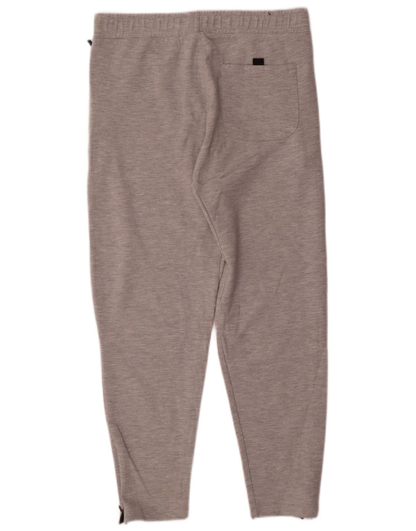 Женские спортивные брюки Zara UK 14, большие серые цвета, полиэстер с цветными блоками