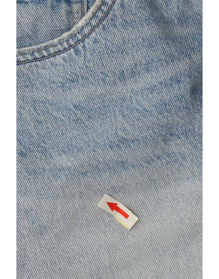 Женские джинсовые шорты Zara EU 44 XL W34 синие