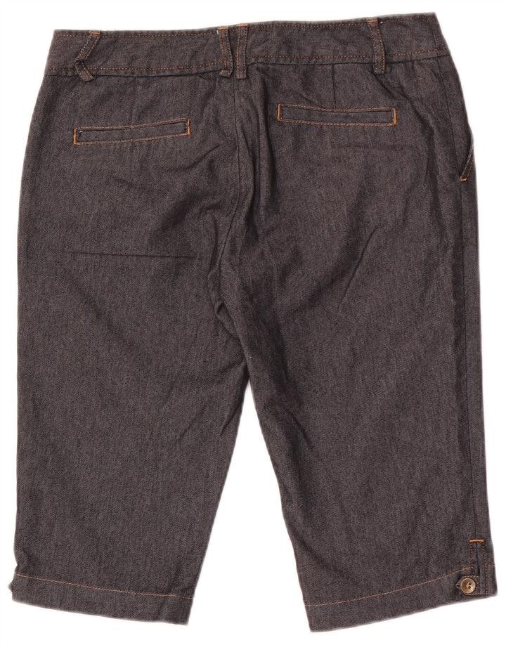 Женские шорты чинос Zara EU 40 Medium W30, черный хлопок