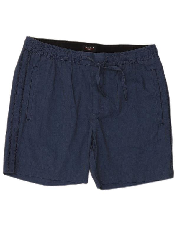 Мужские шорты чинос Superdry Medium W32 Темно-синие, хлопок
