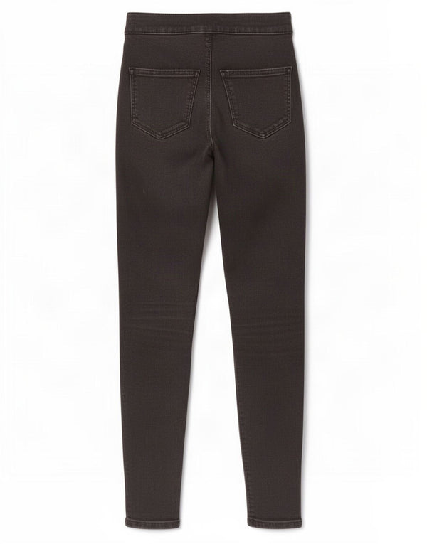 Женские джинсы-джеггинсы Topshop Joni W25 L28, черный хлопок