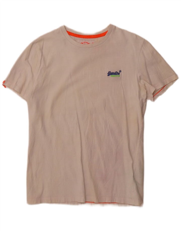 Superdry Мужской хлопок среднего размера белого цвета