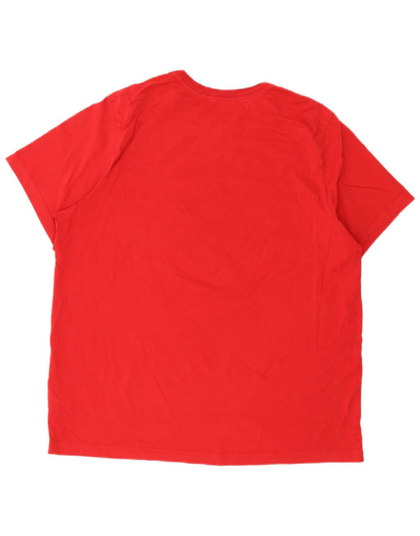 Мужская футболка с рисунком Jordan Top 2XL, красный хлопок