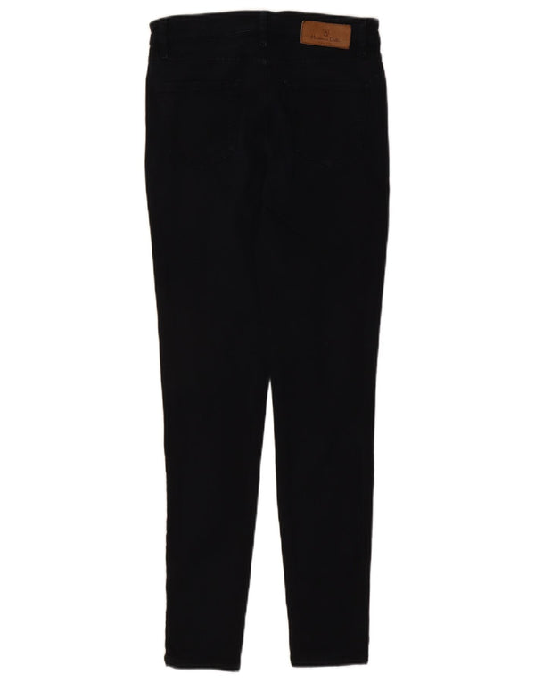 Женские джинсы скинни Massimo Dutti EU 38 Small W28 L29, черный хлопок