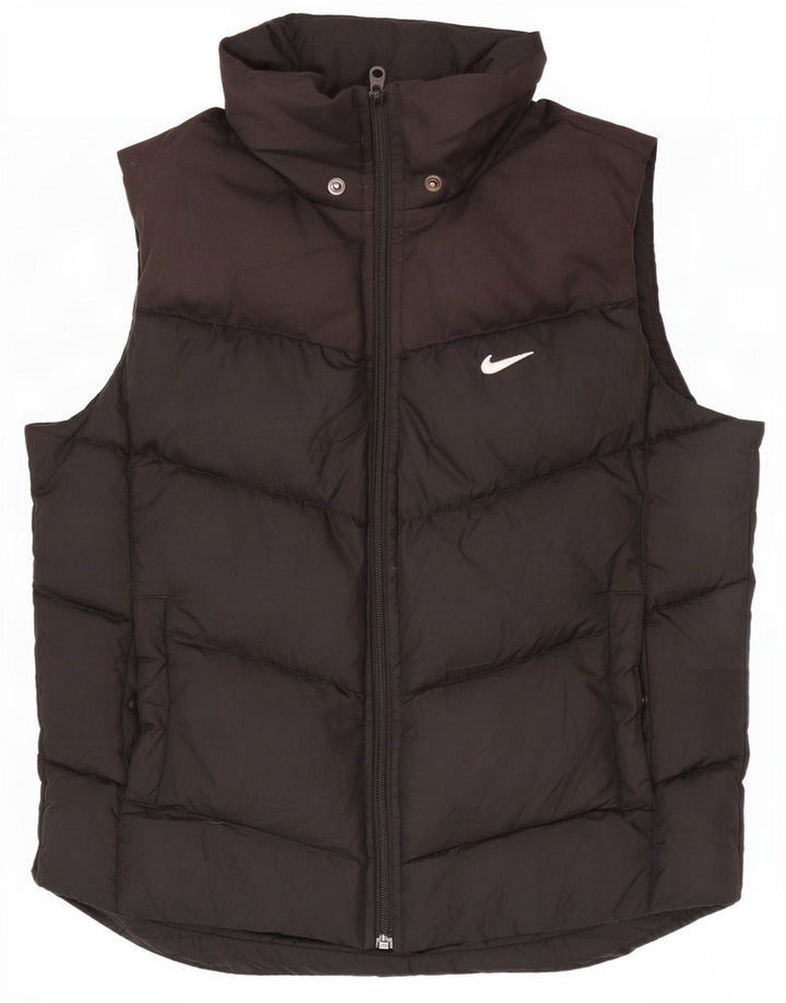 Женский утепленный жилет Nike UK 10/12, средний черный