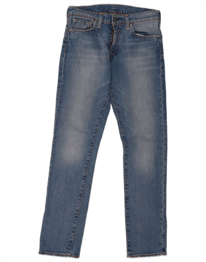 LEVI'S Mens 511 Slim Jeans W30 L32 Blue Cotton