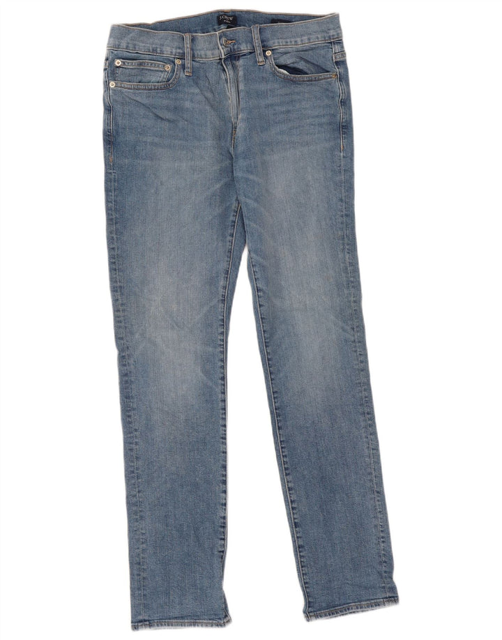 Женские узкие джинсы J. Crew W31 L32, синие, хлопок
