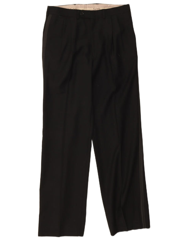 Мужские костюмные брюки Pierre Cardin IT 48 Medium W30 L30 черные