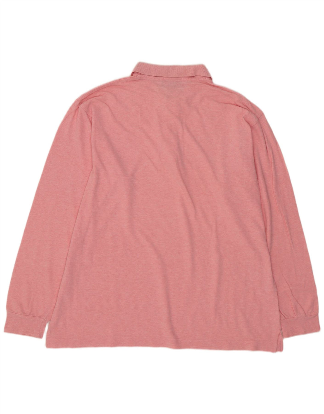 Мужская рубашка-поло с длинным рукавом SERGIO TACCHINI EU 52, большая розовая