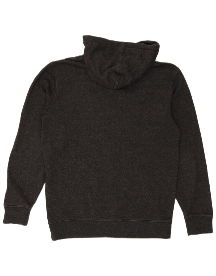 Мужской свитер с капюшоном на молнии с графическим рисунком VANS, маленький серый, хлопковый