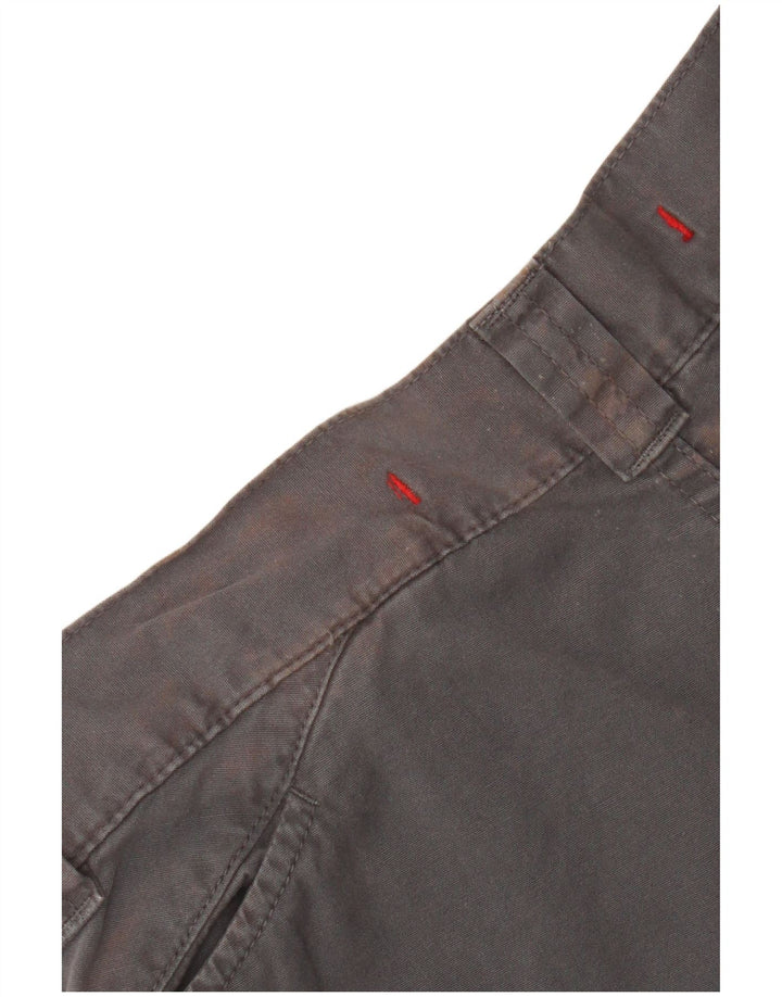 Trussardi Мужские прямые брюки карго IT 48 Medium W32 L32 Серые