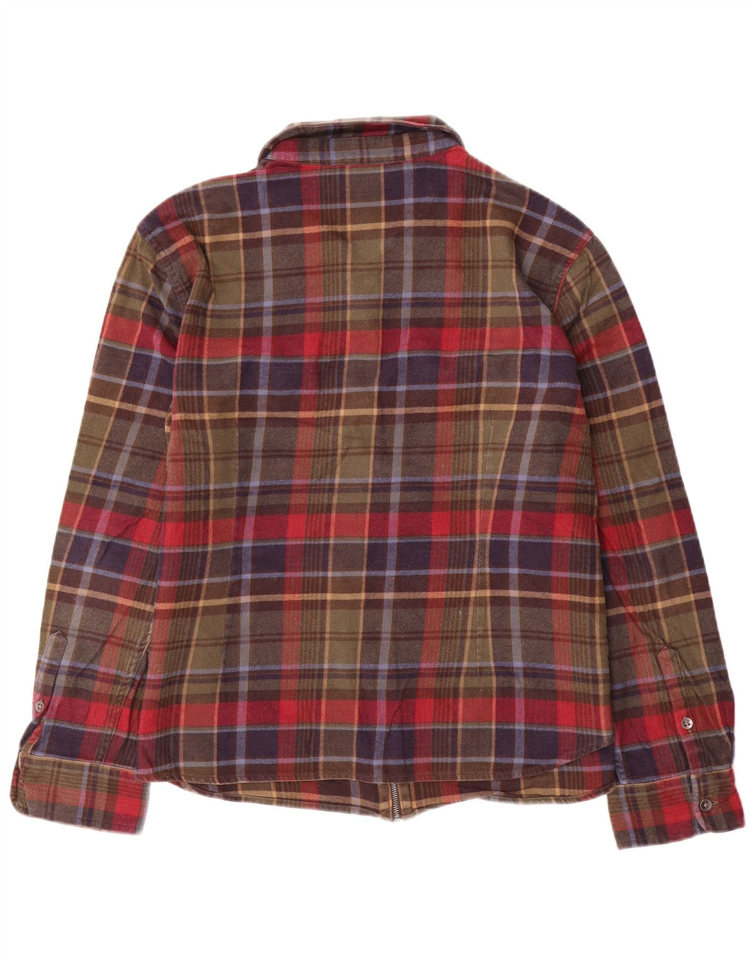 Женская фланелевая рубашка CHAPS UK 18 XL, хлопок в разноцветную клетку