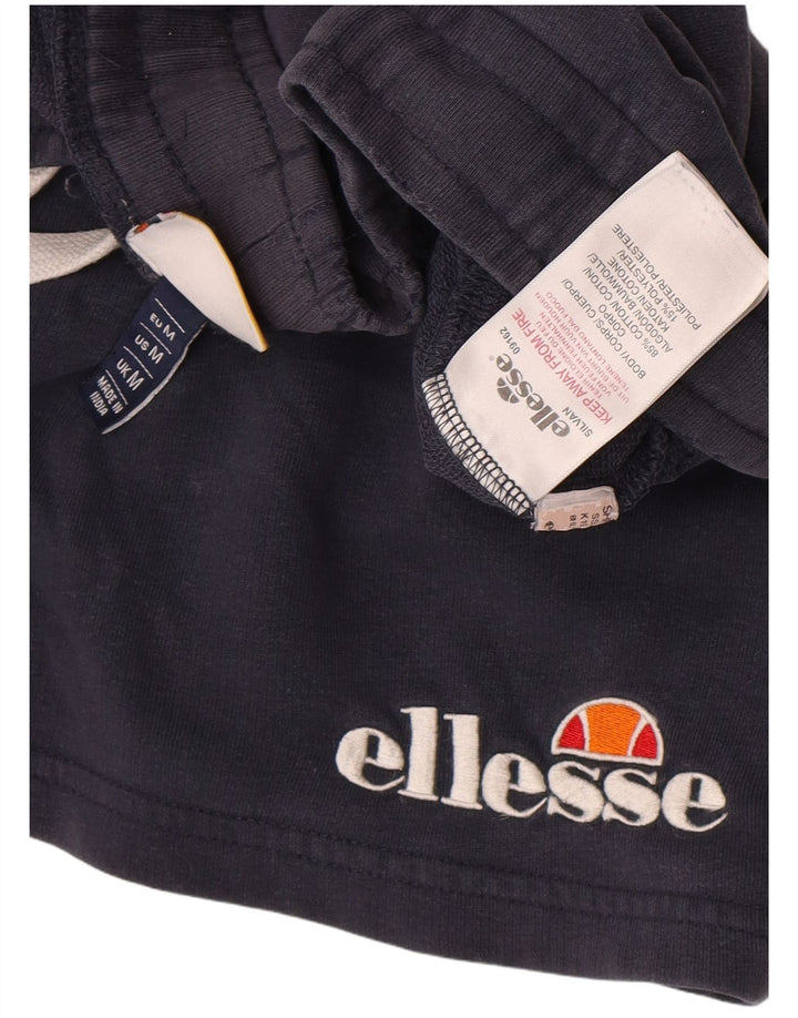 Мужские спортивные шорты Ellesse среднего размера, темно-синие, хлопок