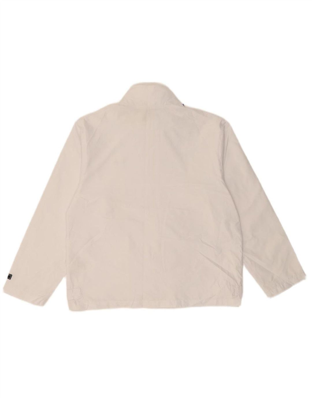 REEBOK Womens Tracksuit Top Jacket UK 12 Medium White Polyester