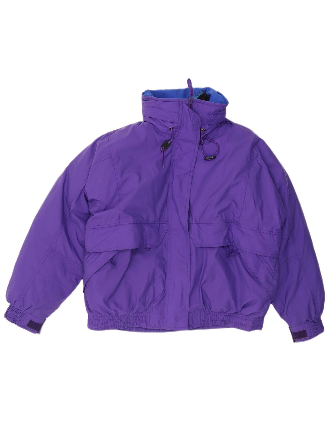 Женская утепленная куртка оверсайз с капюшоном Eddie Bauer UK 16, большая фиолетовая