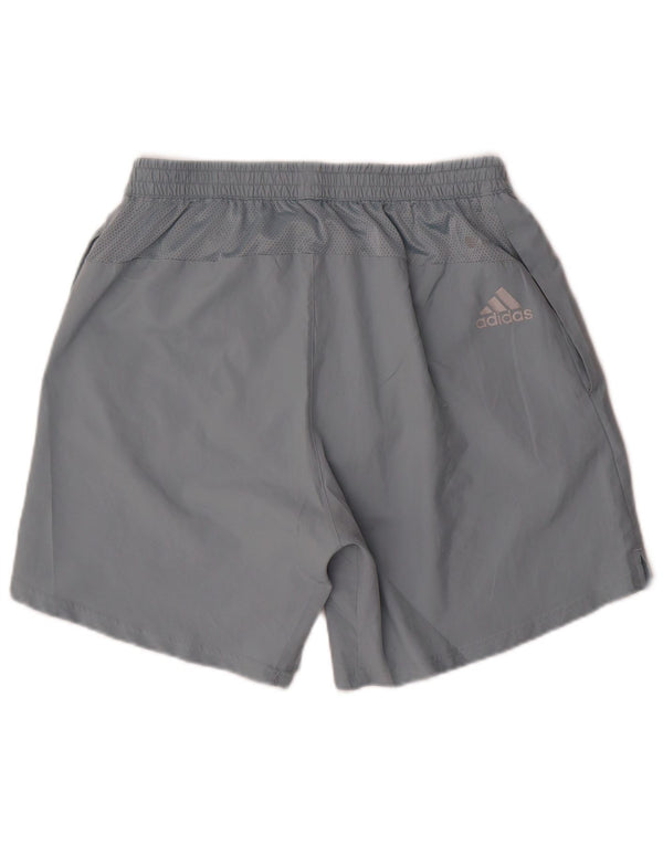 Мужские спортивные шорты Adidas с рисунком, большие синие, полиэстер