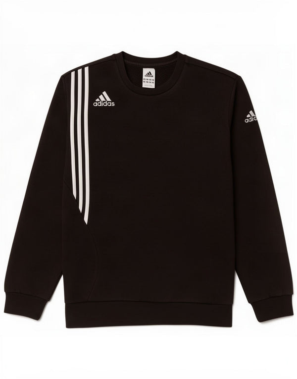 Мужской джемпер Adidas UK 44/46, большой черный хлопок