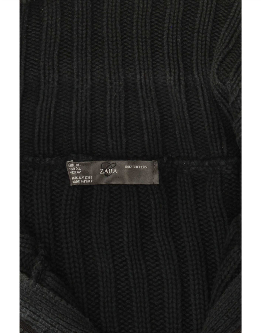 Мужской кардиган Zara XL, серый хлопок