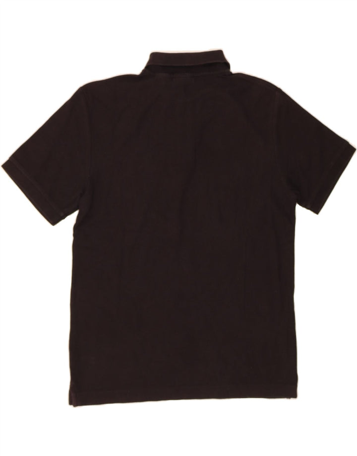 FILA Mens Polo Shirt Medium Black Cotton Vintage Fila and Second-Hand Fila from Messina Hembry 