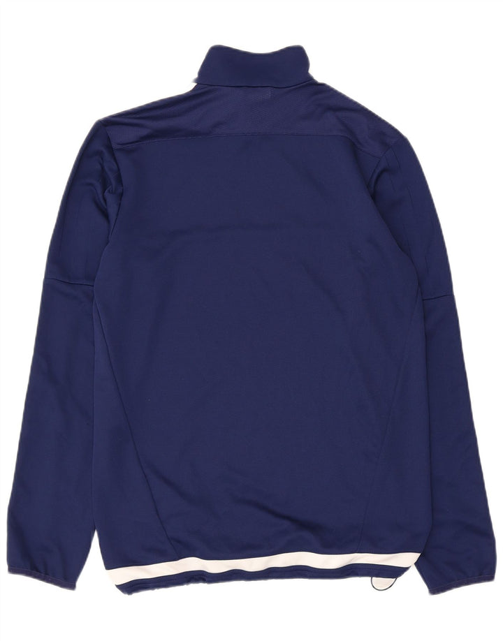 Мужской спортивный костюм Adidas Climacool, маленький темно-синий с цветными блоками