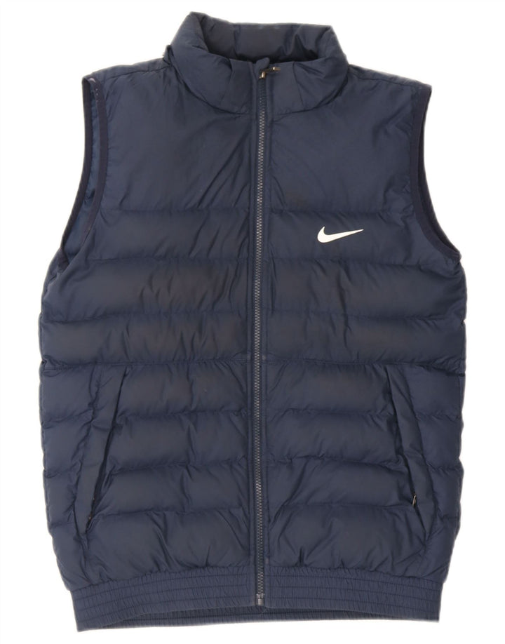 Утепленный жилет Nike для мальчиков 13–14 лет XL, темно-синий, полиэстер