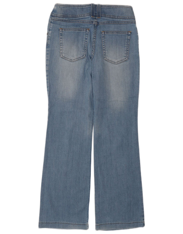 Женские джинсы Bootcut с высокой талией Marks & Spencer, Великобритания, 10, маленькие, W27, L30, синие