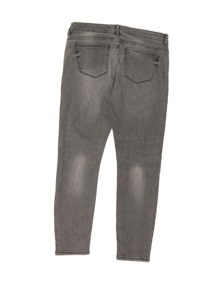 ZARA Womens Slim Jeans EU 44 XL W34  L27 Grey Vintage Zara and Second-Hand Zara from Messina Hembry 