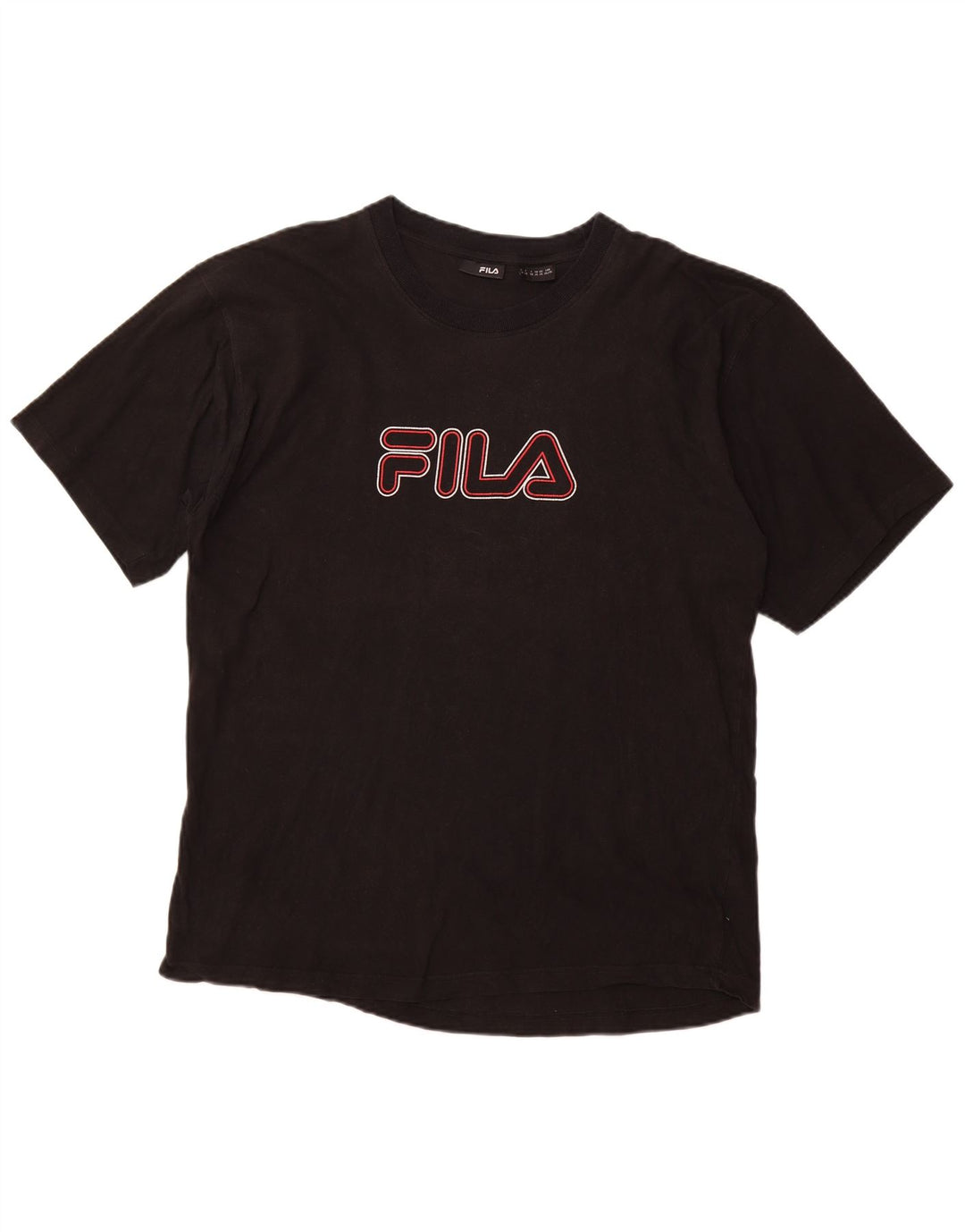 Мужская футболка с рисунком FILA Top XL, черная