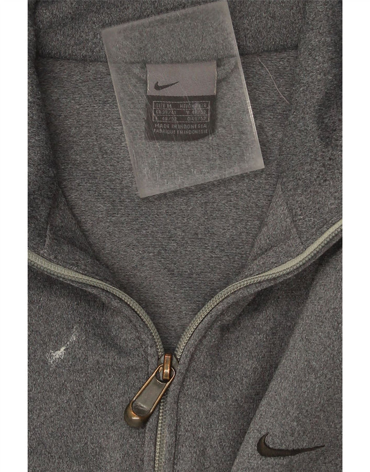 NIKE Mens Tracksuit Top Jacket UK 39/41 Medium Grey Polyester Vintage Nike and Second-Hand Nike from Messina Hembry 