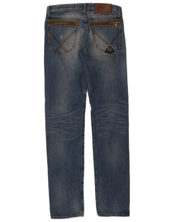 ROY ROGERS Женские джинсы Seven Bell Slim IT 46, большие W32 L35, синие, хлопок