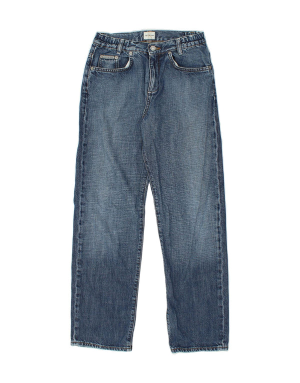 Женские прямые джинсы CALVIN KLEIN UK 12 W28 L29 синие, хлопок