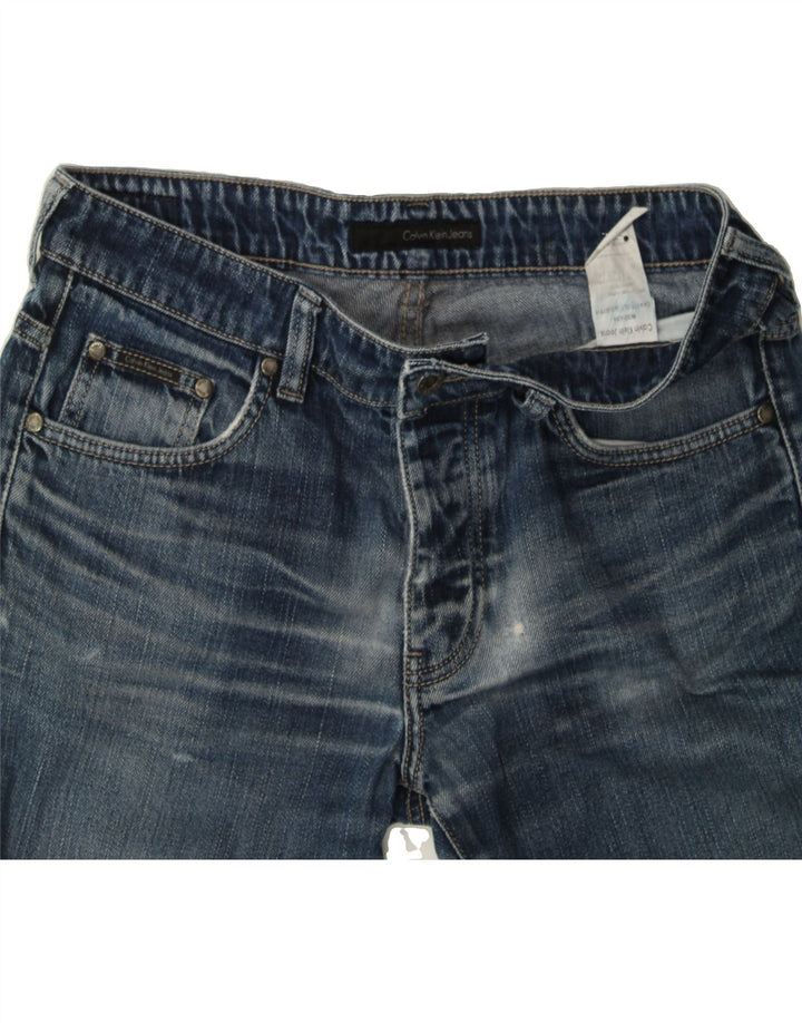 CALVIN KLEIN Mens Straight Jeans W32 L30  Blue Vintage Calvin Klein and Second-Hand Calvin Klein from Messina Hembry 
