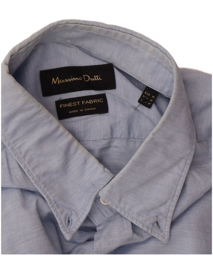 Рубашка Мужская Massimo Dutti Средне-Синяя