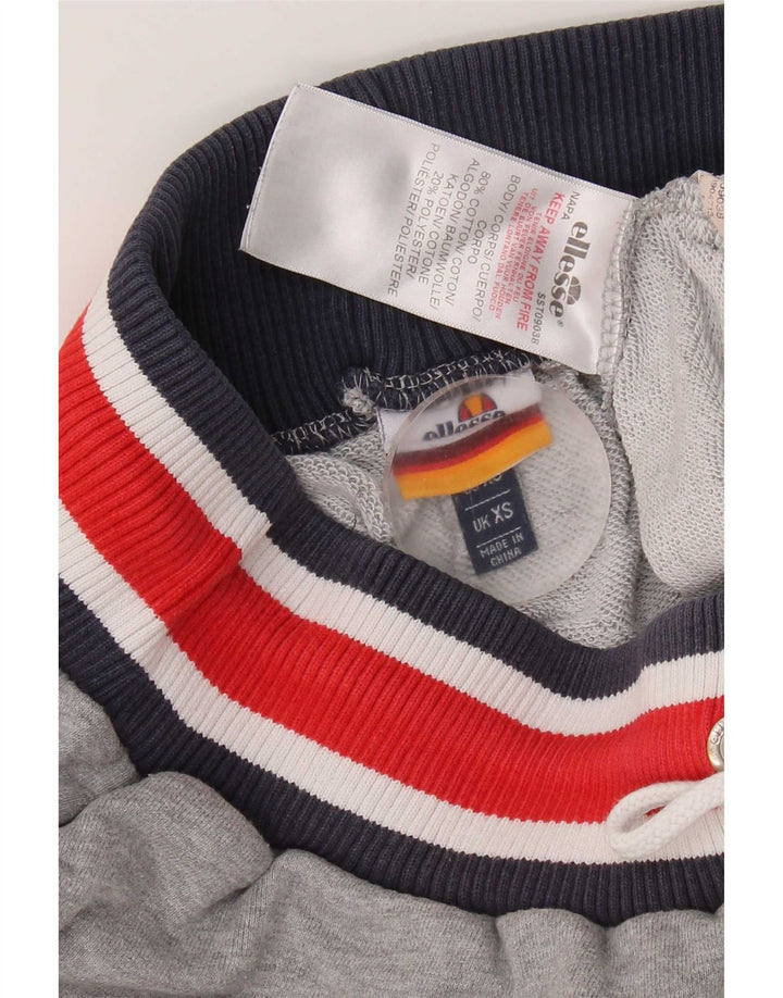 Ellesse Мужские спортивные шорты с рисунком XS Серые хлопковые