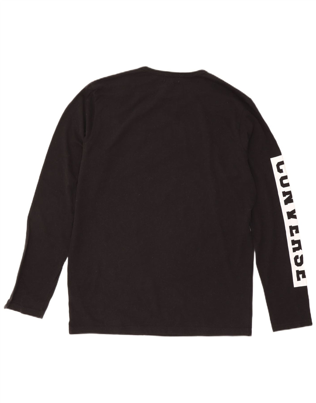 Мужские кроссовки Converse с длинным рукавом и рисунком, 2XL, черный хлопок