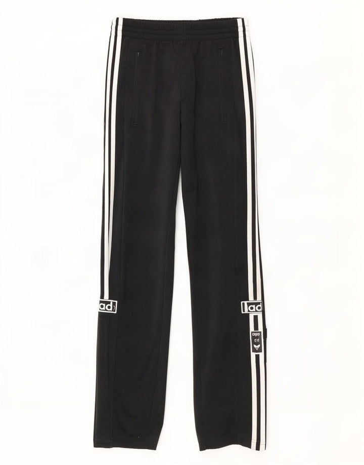 Мужские спортивные брюки Adidas с графическим рисунком XS, черный полиэстер