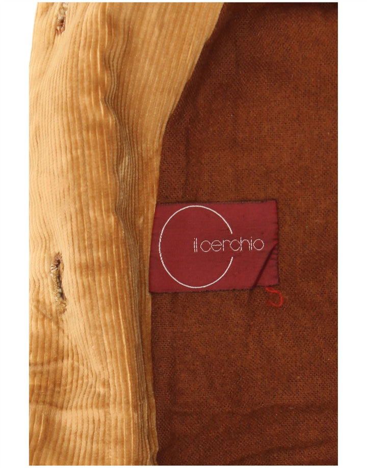 ВИНТАЖНАЯ женская ветровка UK 16, большая коричневая с цветными блоками