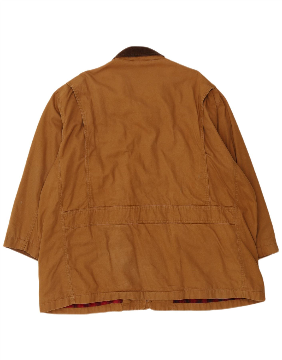 Мужская куртка Orvis UK 44 2XL Коричневый хлопок
