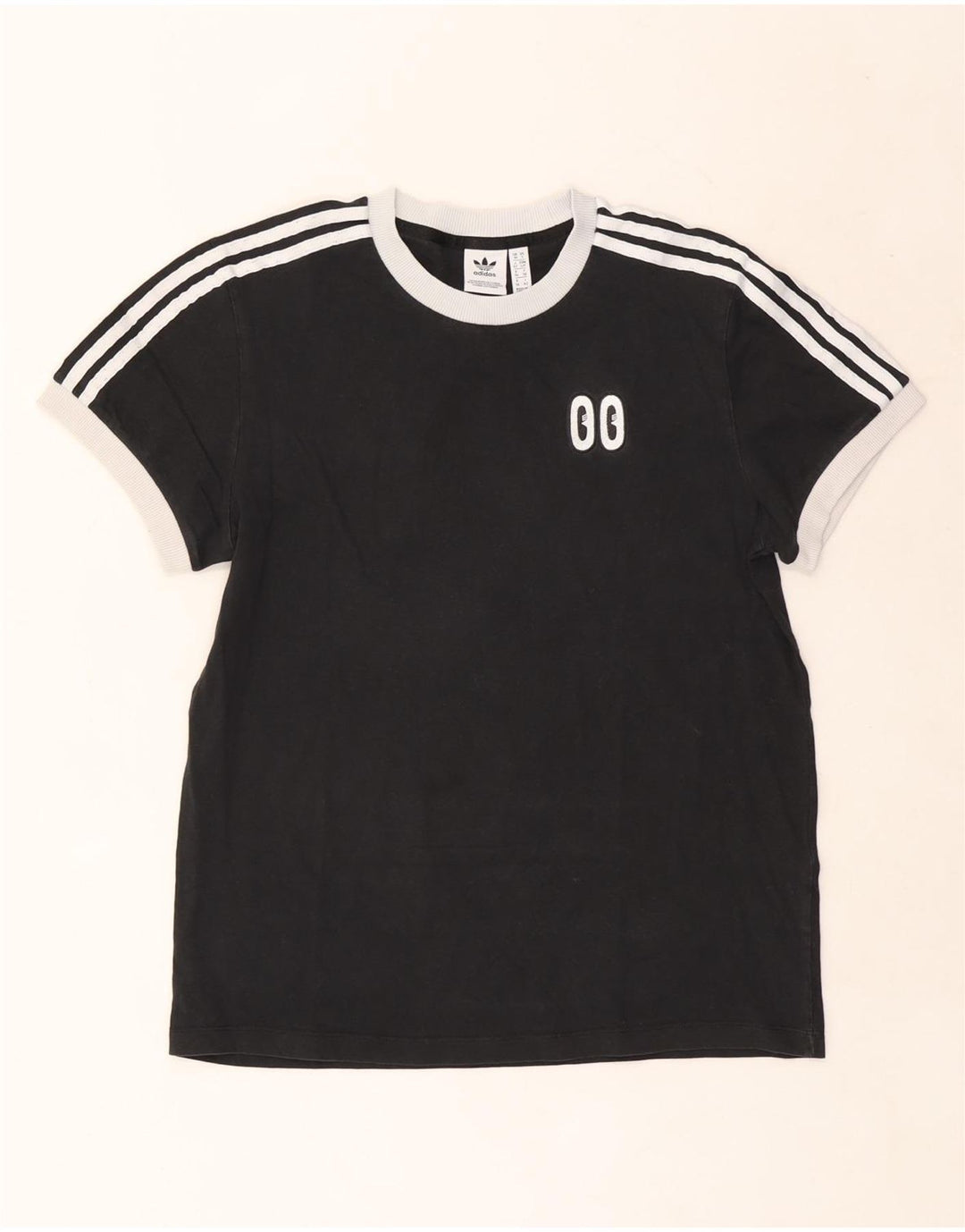 Женская футболка Adidas Top UK 10, маленькая черная