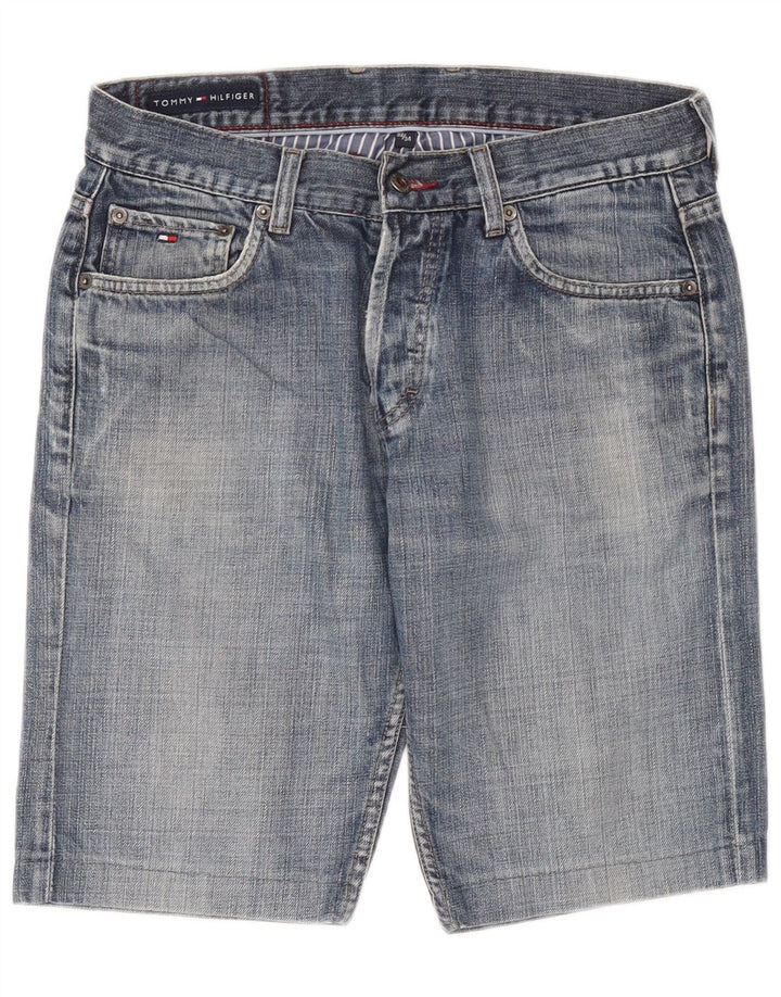 Мужские джинсовые шорты Tommy Hilfiger W32, средний синий хлопок