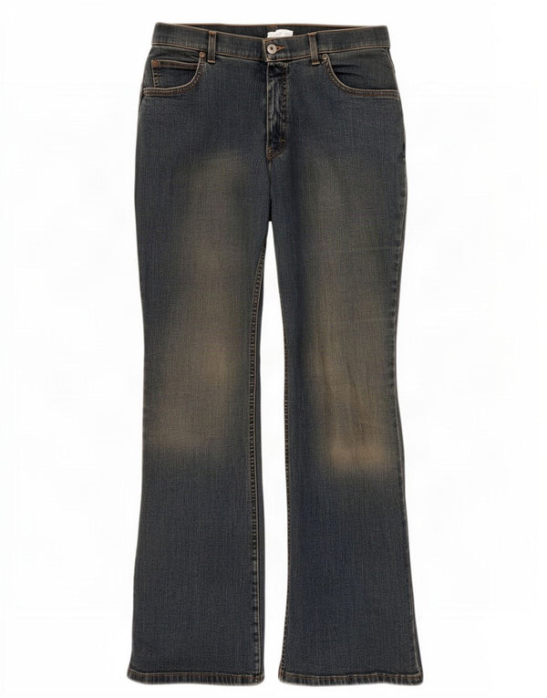 Женские джинсы Bootcut Marks & Spencer UK 16, большие, W32 L31, синие, хлопок