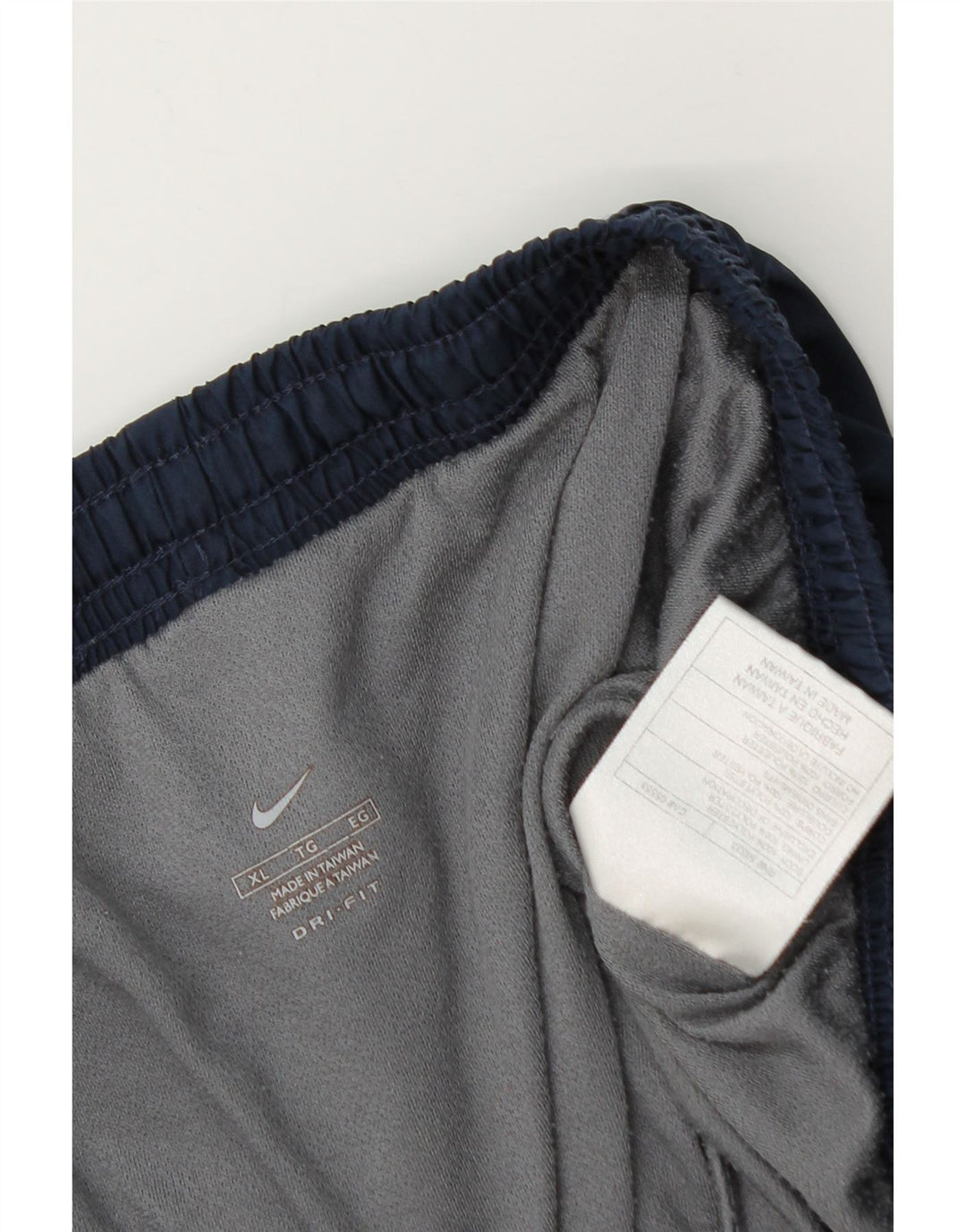 Мужские спортивные шорты Nike Dri Fit XL темно-синие из полиэстера