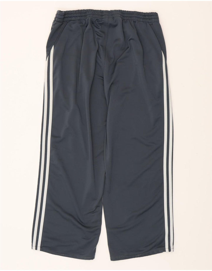 Мужские укороченные спортивные брюки ADIDAS, большой серый полиэстер