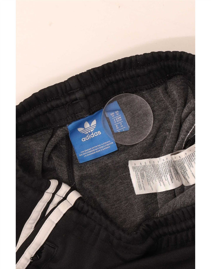 Мужские спортивные брюки Adidas для бега, средний черный полиэстер