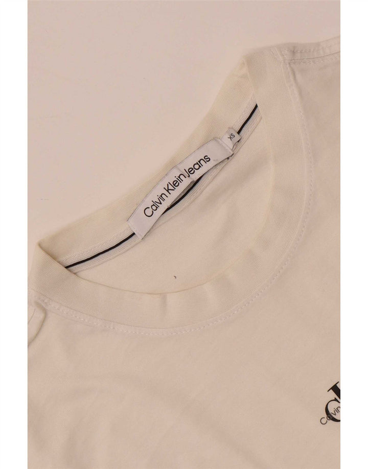Мужская футболка Calvin Klein Jeans Top XS белая