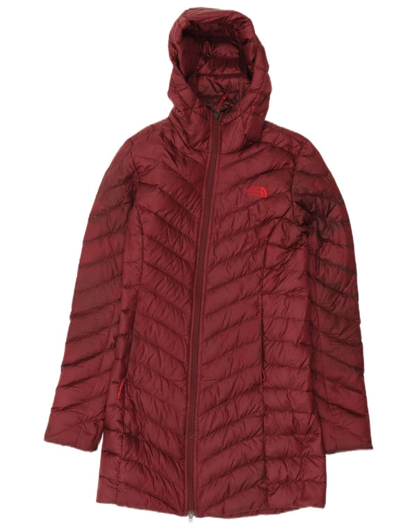 Женское стеганое пальто с капюшоном The North Face UK 6 XS бордовый полиэстер